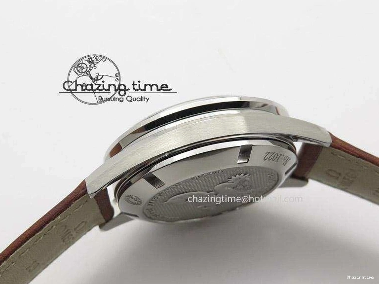 0508 Supportive Speedmaster Professional The Moon Watch on Brown Asso Strap Asian Manual Winding Chronograph Movement 8288
